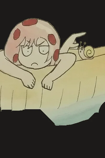 Ichigo source: strawberry-haired girl flicking a snail off her boat