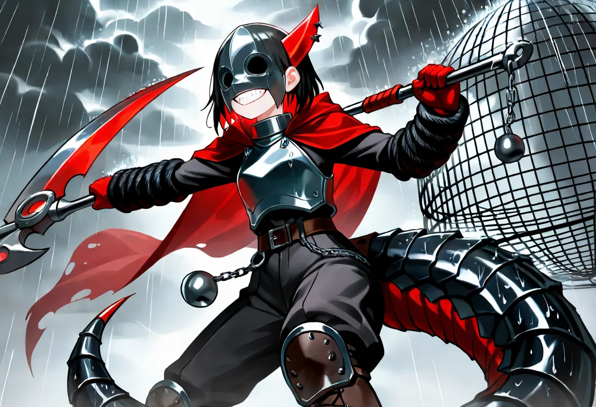 LoRA: Jefrie fighting in the rain