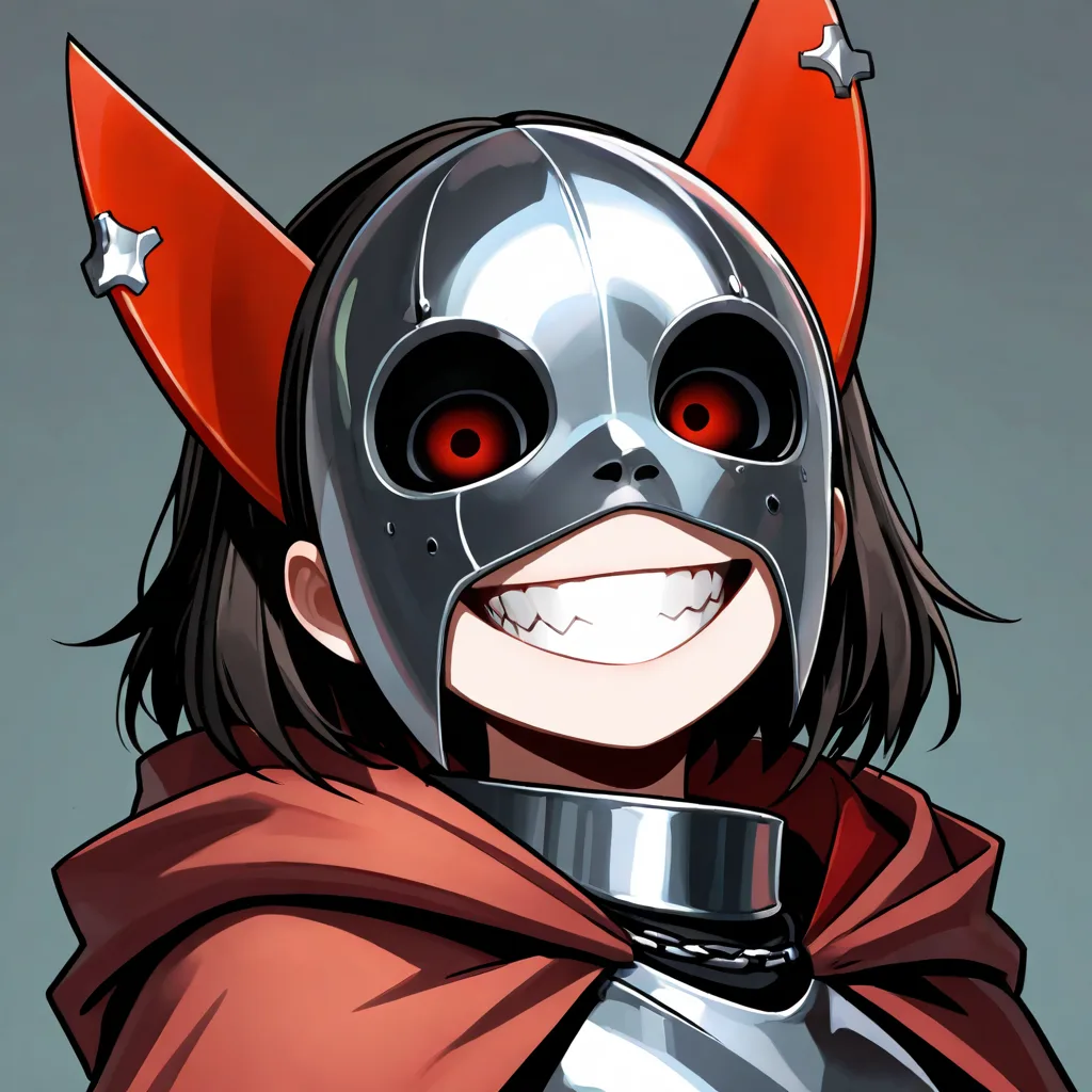 LoRA: close-up portrait of Jefrie's grin