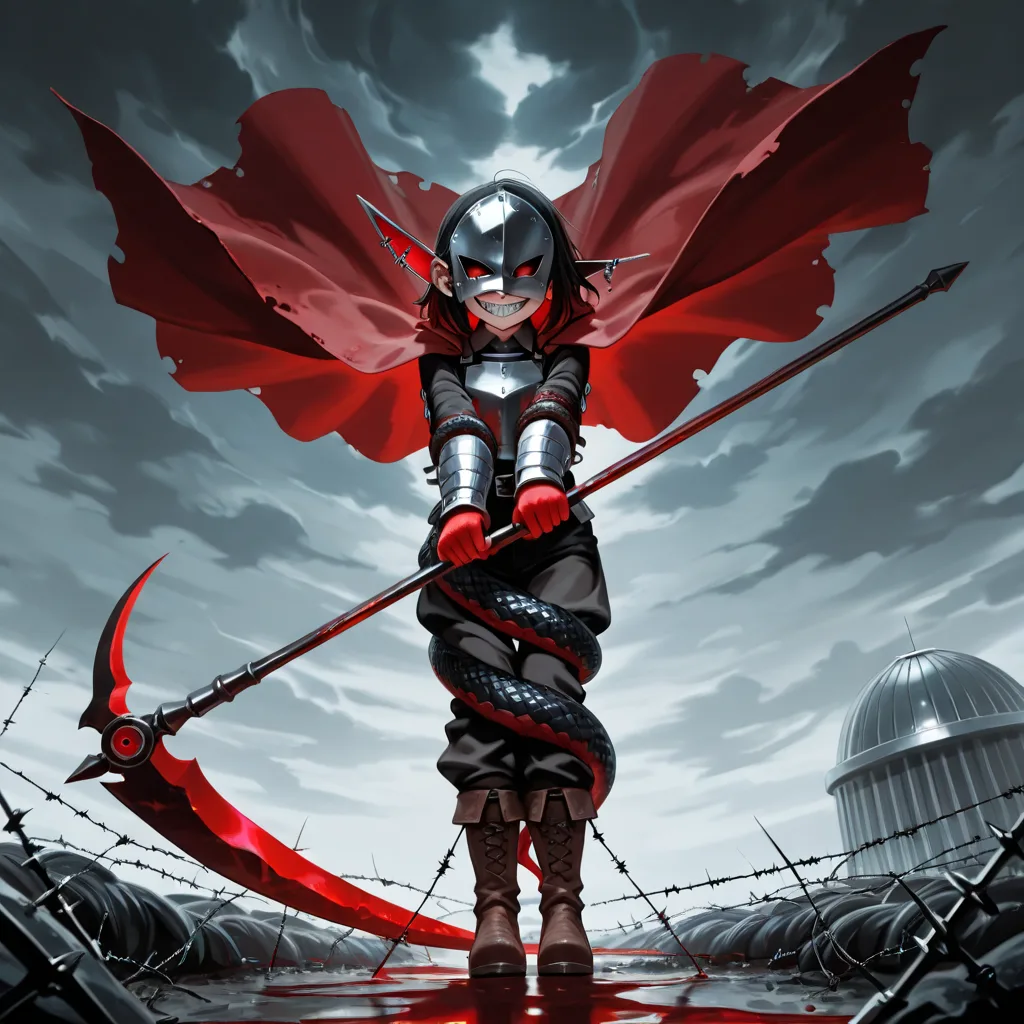 A third BloodTailor attempt drawn as a girl