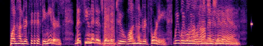Spectrogram of the locked stack with glitches and a loose ending