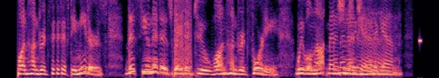 Spectrogram of the locked stack with a staggered ending