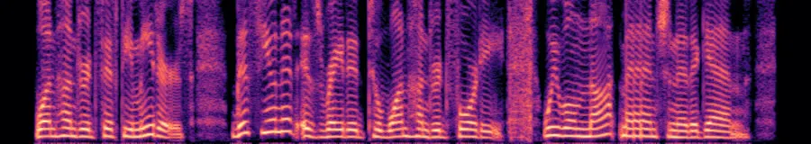 Spectrogram of everyday roll three