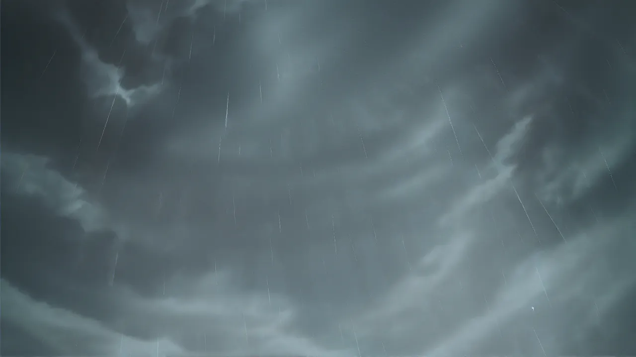 Aaron's background: storm sky only, no cage